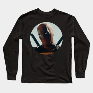 ryan reynolds dpool Long Sleeve T-Shirt